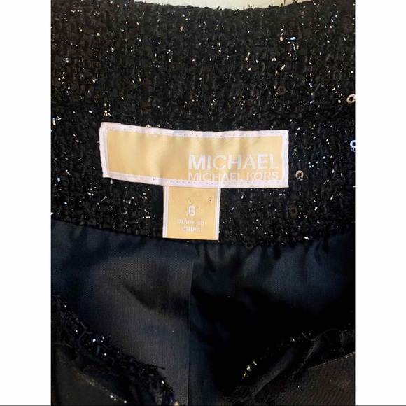Michael Kors VERY RARE black rockstud jacket - Picture 5 of 5